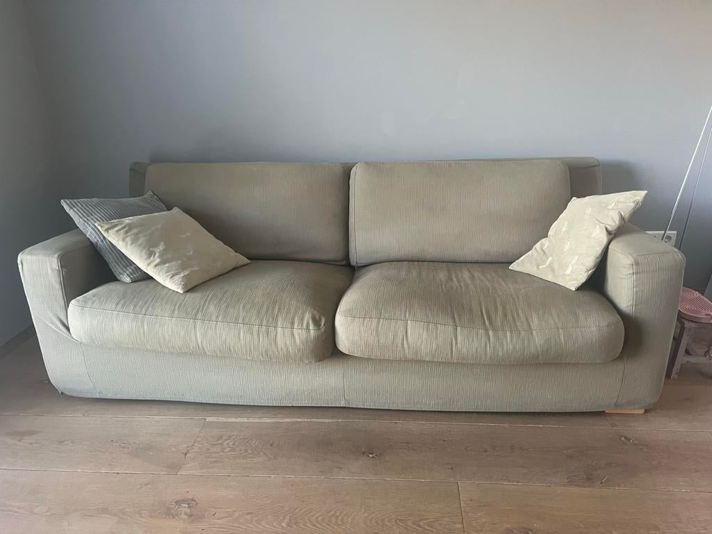 Bank gratis, Huis en Inrichting, Banken | Bankstellen, Ophalen, Gebruikt, Tweepersoons, 75 tot 100 cm