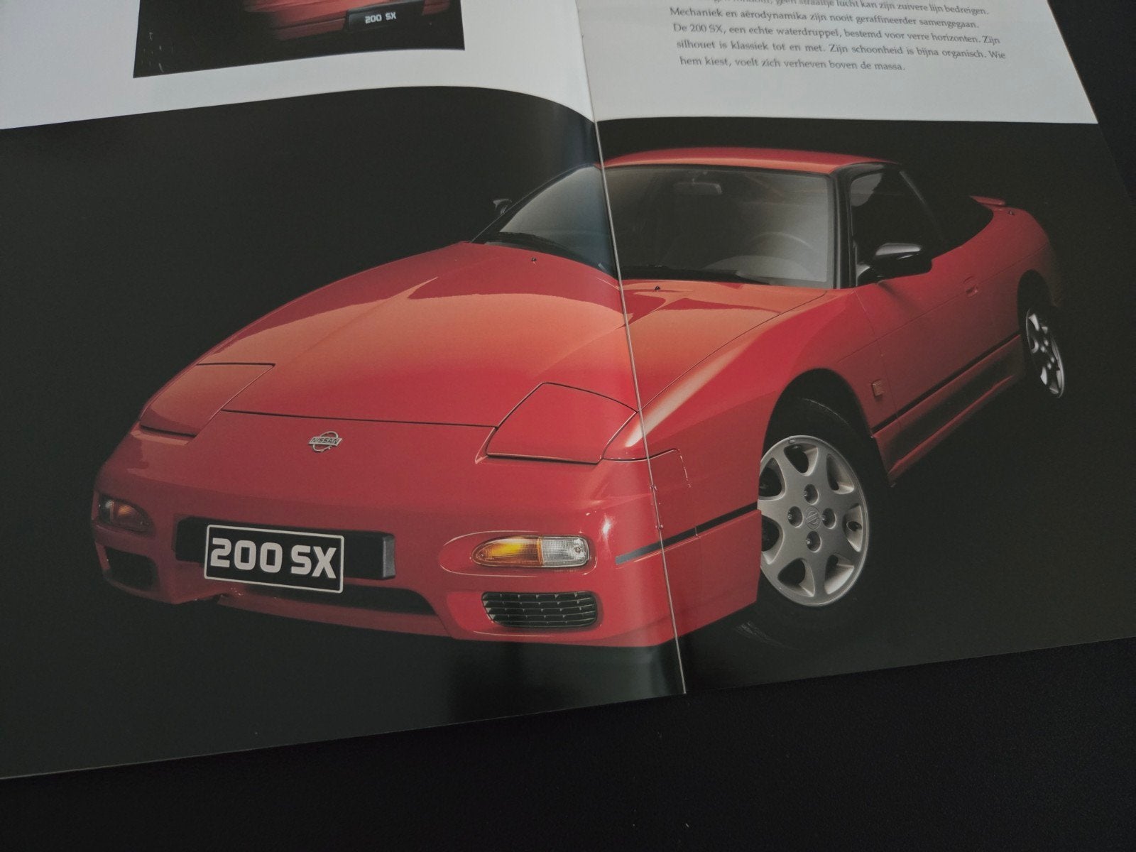 Brochure Nissan 200SX 1993, Ophalen of Verzenden, Zo goed als nieuw, Nissan