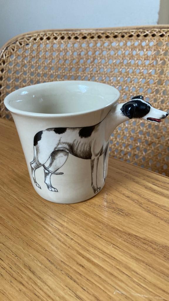 Beker: bleu witch: Greyhound, Nieuw, Ophalen of Verzenden, Overige stijlen, Kop(pen) en/of Schotel(s)