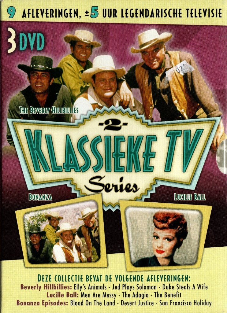 2 Klassieke tv series, Alle leeftijden, Ophalen of Verzenden, Zo goed als nieuw, Overige genres
