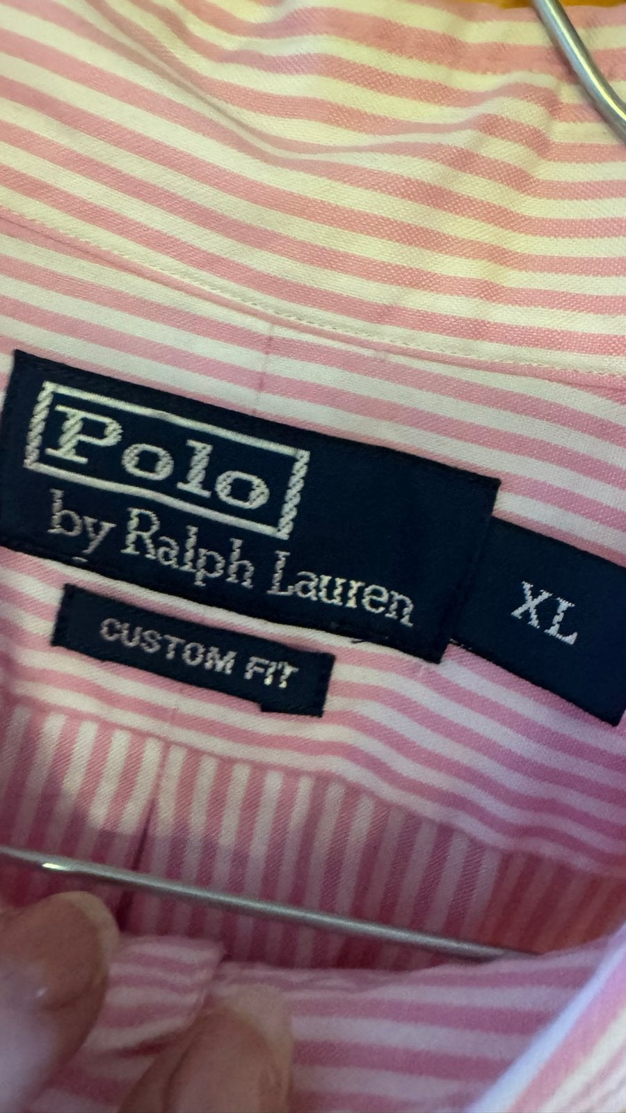 Polo Ralph Lauren en River Woods overhemden, Ophalen of Verzenden, Gedragen, Roze, Overige halswijdtes