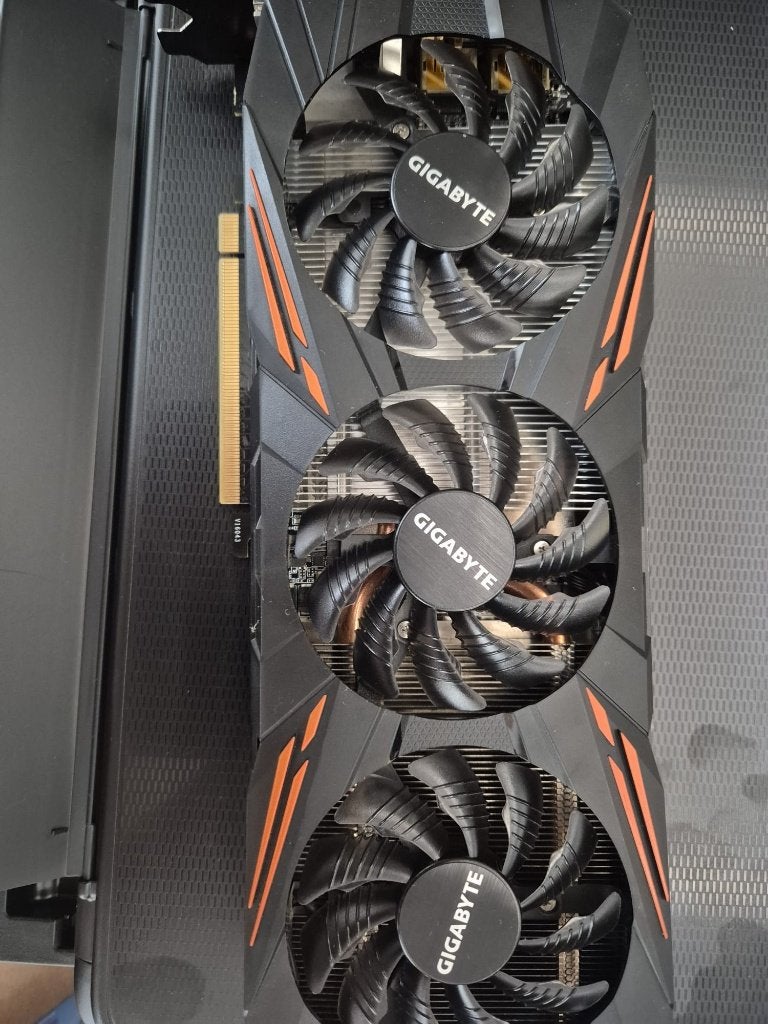 Gigabyte GTX1070 8MB G1 gaming videokaart, Computers en Software, Videokaarten, PCI-Express 3, Gebruikt, Verzenden, HDMI