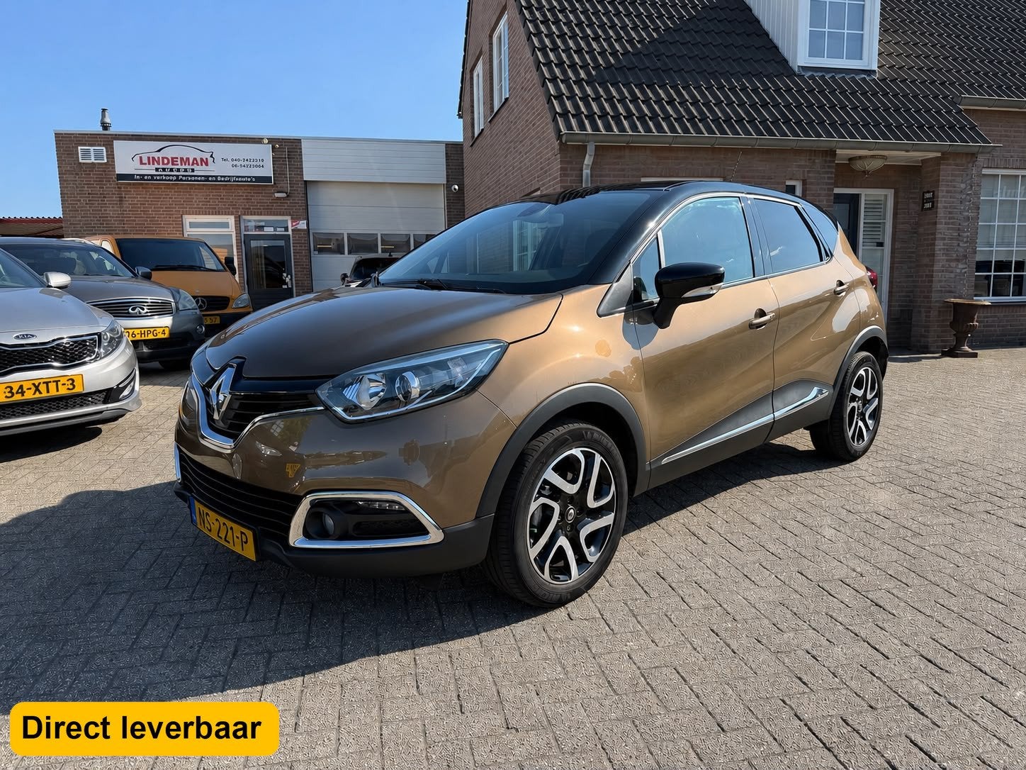 Renault Captur 1.2 TCe Aut. Navigatie Camera LED Org. Nederl, Auto's, Renault, Stof, 4 cilinders, Origineel Nederlands, Automatische klimaatregeling