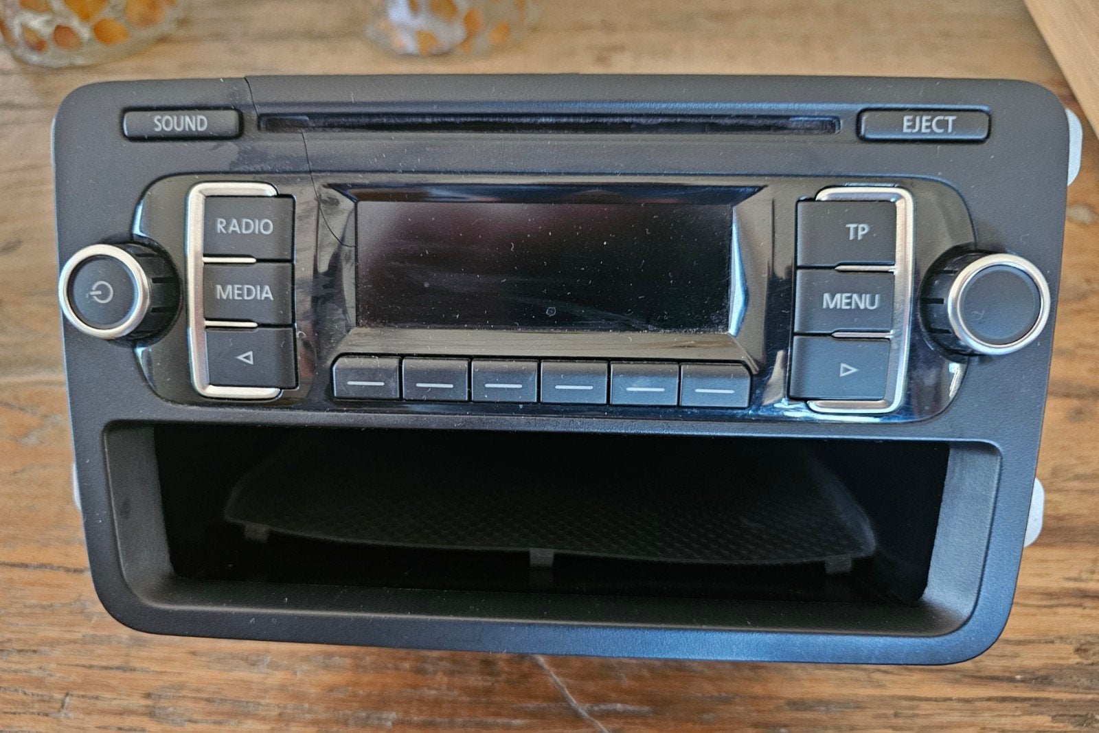 Originele VW autoradio voor Polo, Ophalen of Verzenden, Gebruikt