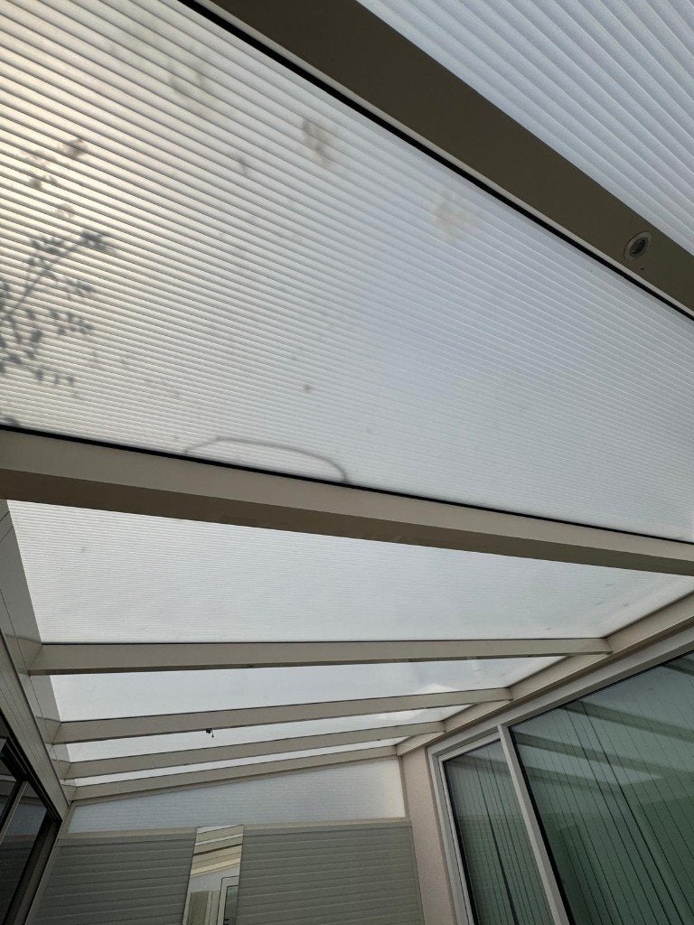 Polycarbonaat Kanaalplaten 20 mm voor Veranda/Overkapping, Ophalen, Gebruikt, Overige materialen, 20 tot 50 mm