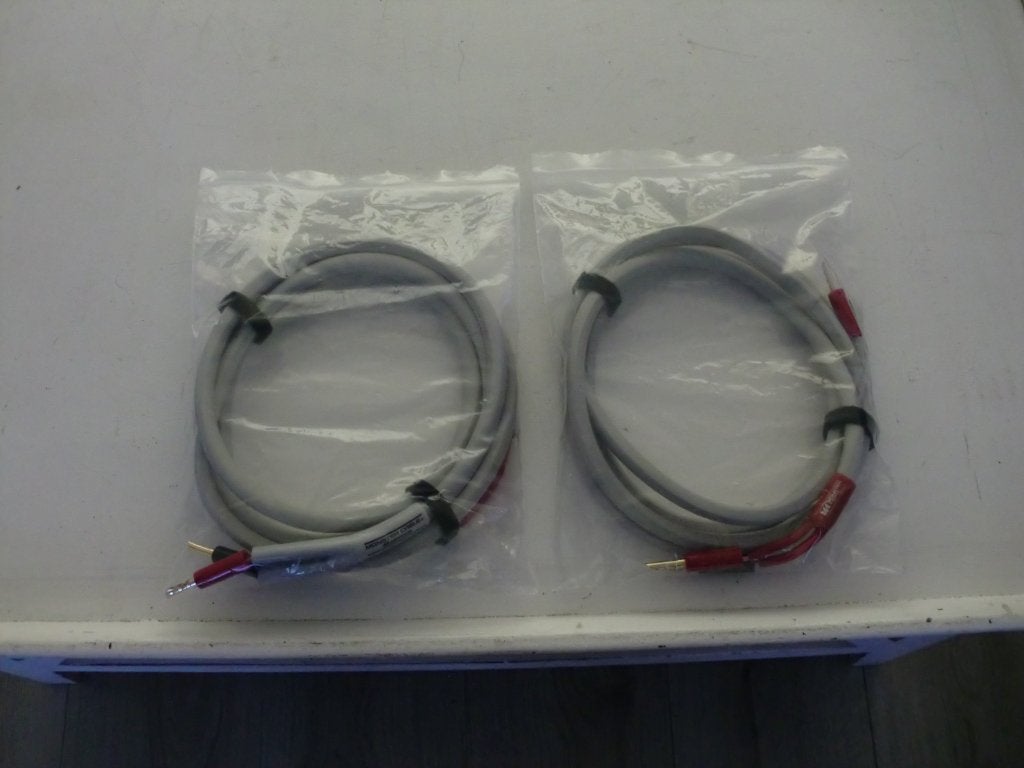 Monster Cable M series MCX 1S  luidspreker kabel 2x 2.35 mtr, Audio, Tv en Foto, Luidsprekers, Ophalen of Verzenden, Zo goed als nieuw