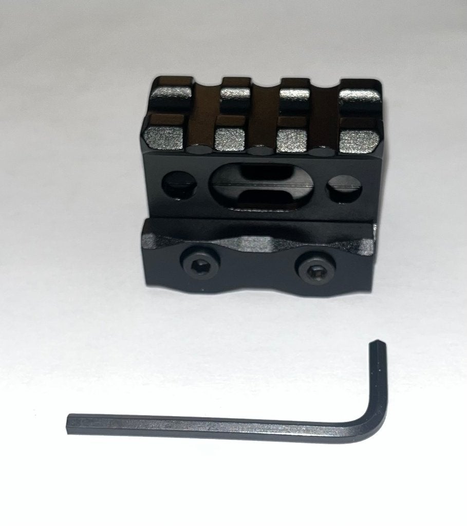 Mount, Raiser, Aluminium voor Picatinny/Weaver Rail 20/21mm., Ophalen of Verzenden, Nieuw