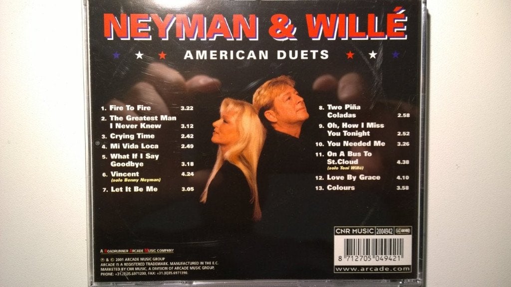 Benny Neyman & Willé - American Duets, Ophalen of Verzenden, Zo goed als nieuw, Pop, Album