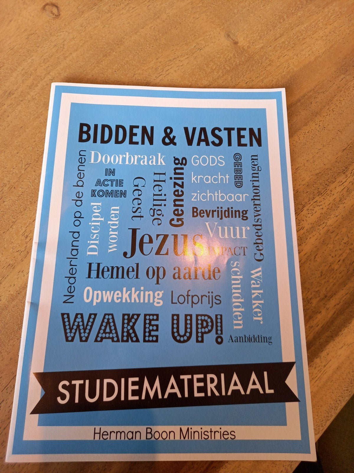 2 Bidden & Vasten Studiemateriaal - Herman Boon Ministries, Boeken, Ophalen of Verzenden, Nieuw