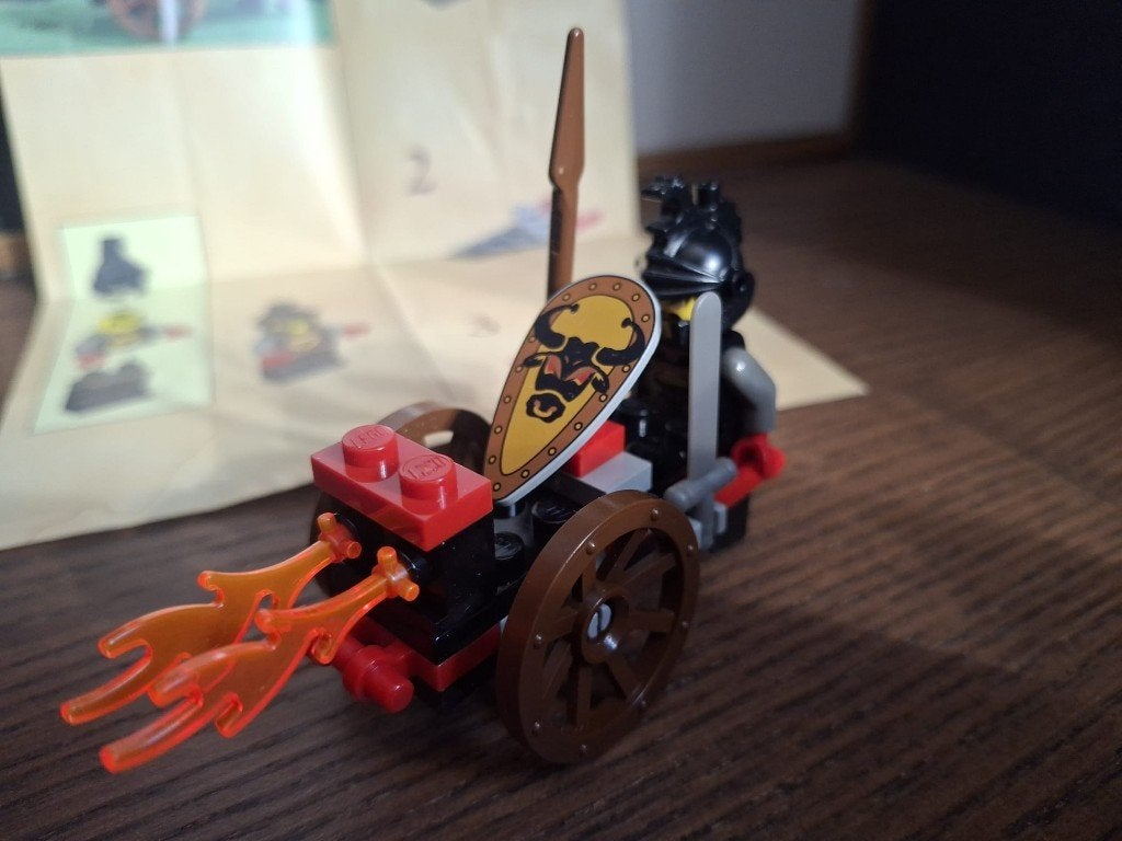 LEGO 4807 Fire Attack – compleet met boekje, Lego, Ophalen of Verzenden, Castle, Complete set