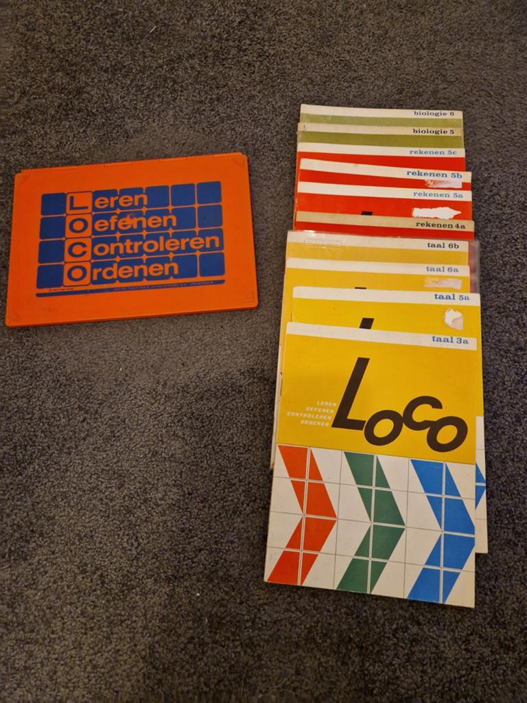 Grote complete Loco doos 24 cijfers met 10 oefenboeken, Kinderen en Baby's, Speelgoed | Educatief en Creatief, Ophalen of Verzenden