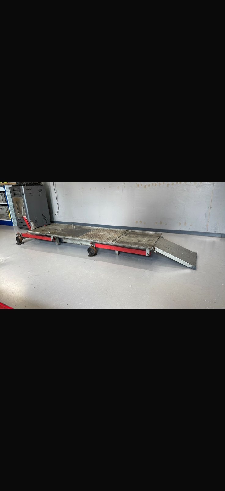 Motorfiets Heftafel - 190x58cm, Ophalen