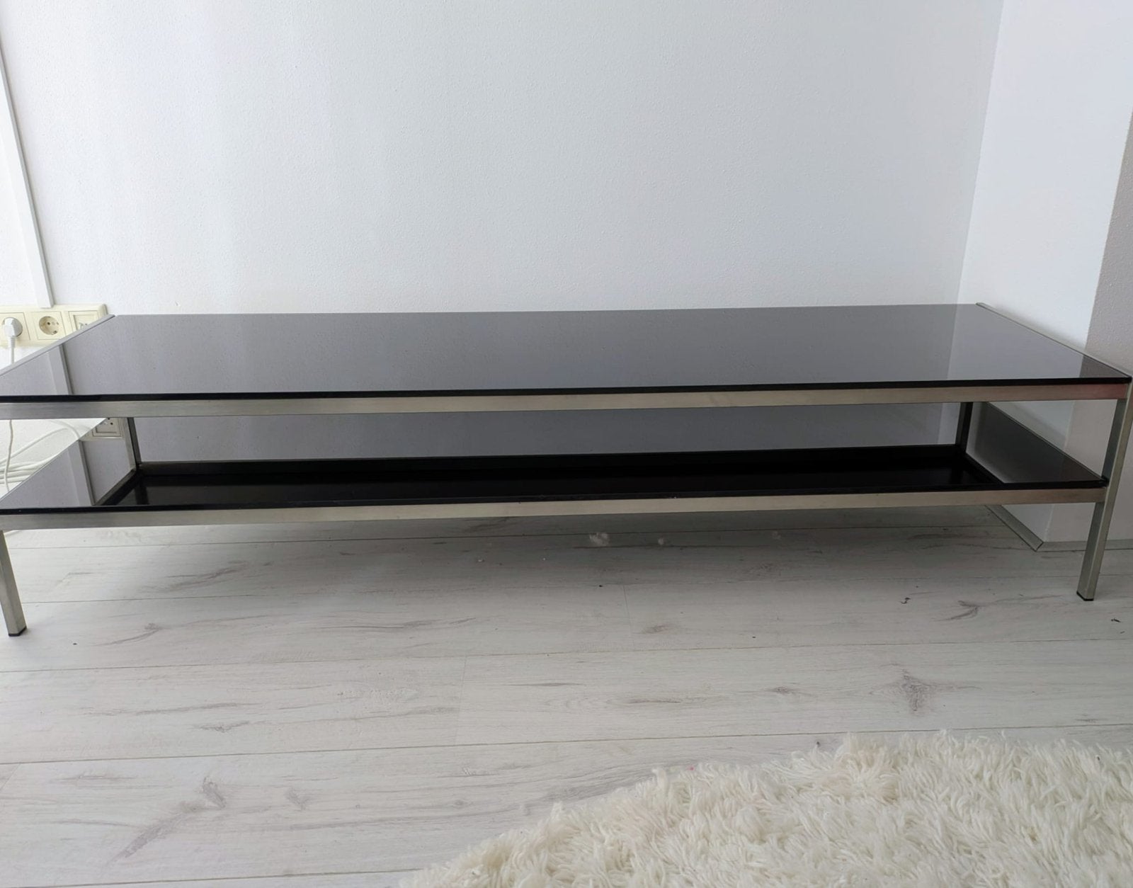 Metaform Piano salontafel, Ophalen, Gebruikt, 50 tot 100 cm, Glas