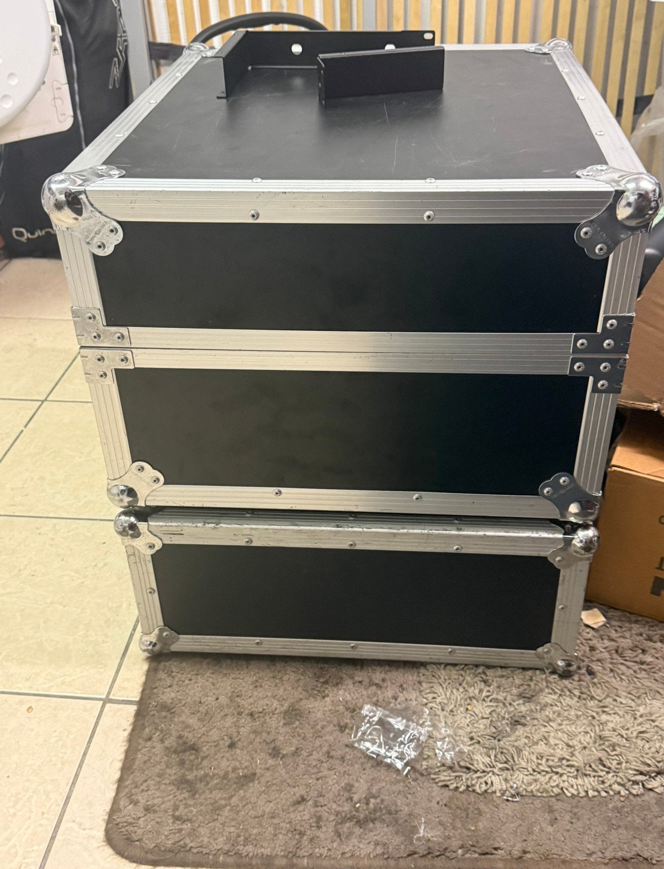 Flightcase L rack., Muziek en Instrumenten, Behuizingen en Koffers, Ophalen of Verzenden, Zo goed als nieuw, Overige instrumenten