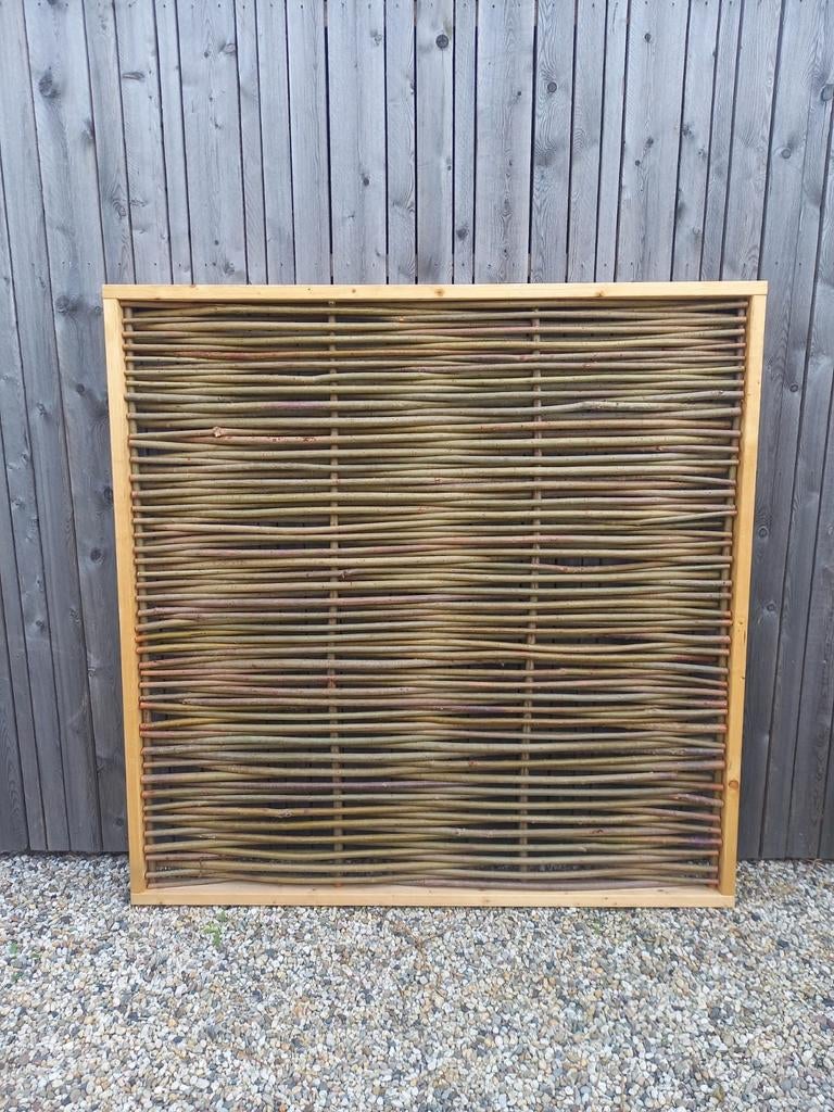 Handgevlochten wilgenschutting, Tuin en Terras, Schuttingen, 1 tot 2 meter, 6 meter of meer, Nieuw, Ophalen of Verzenden