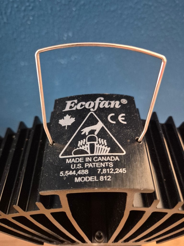 Ecofan, Huis en Inrichting, Kachels, Overige soorten, Gebruukt Gerei, Elektrisch, Ophalen of Verzenden