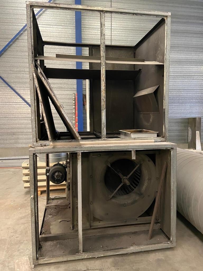 Inblaasventilator voor spuitcabine, Zakelijke goederen, Machines en Bouw | Industrie en Techniek, Ophalen of Verzenden