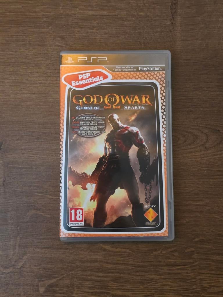 God of War Ghost of Sparta PSP PAL Compleet in doosje, Avontuur en Actie, Vanaf 18 jaar, 1 speler, Ophalen of Verzenden