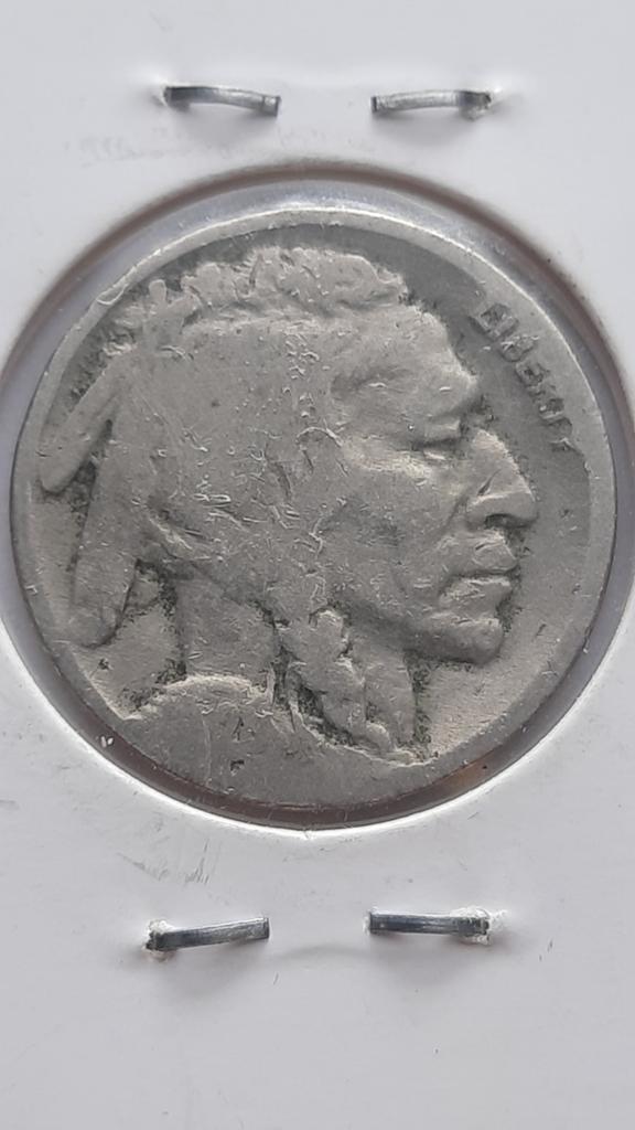 Indian Head Buffalo 5 cent nickel zonder datum., Ophalen of Verzenden, Noord-Amerika, Losse munt