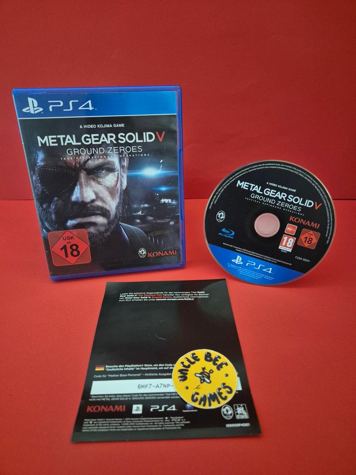 Metal Gear Solid V Ground Zeroes, Avontuur en Actie, Online, Vanaf 18 jaar, 1 speler