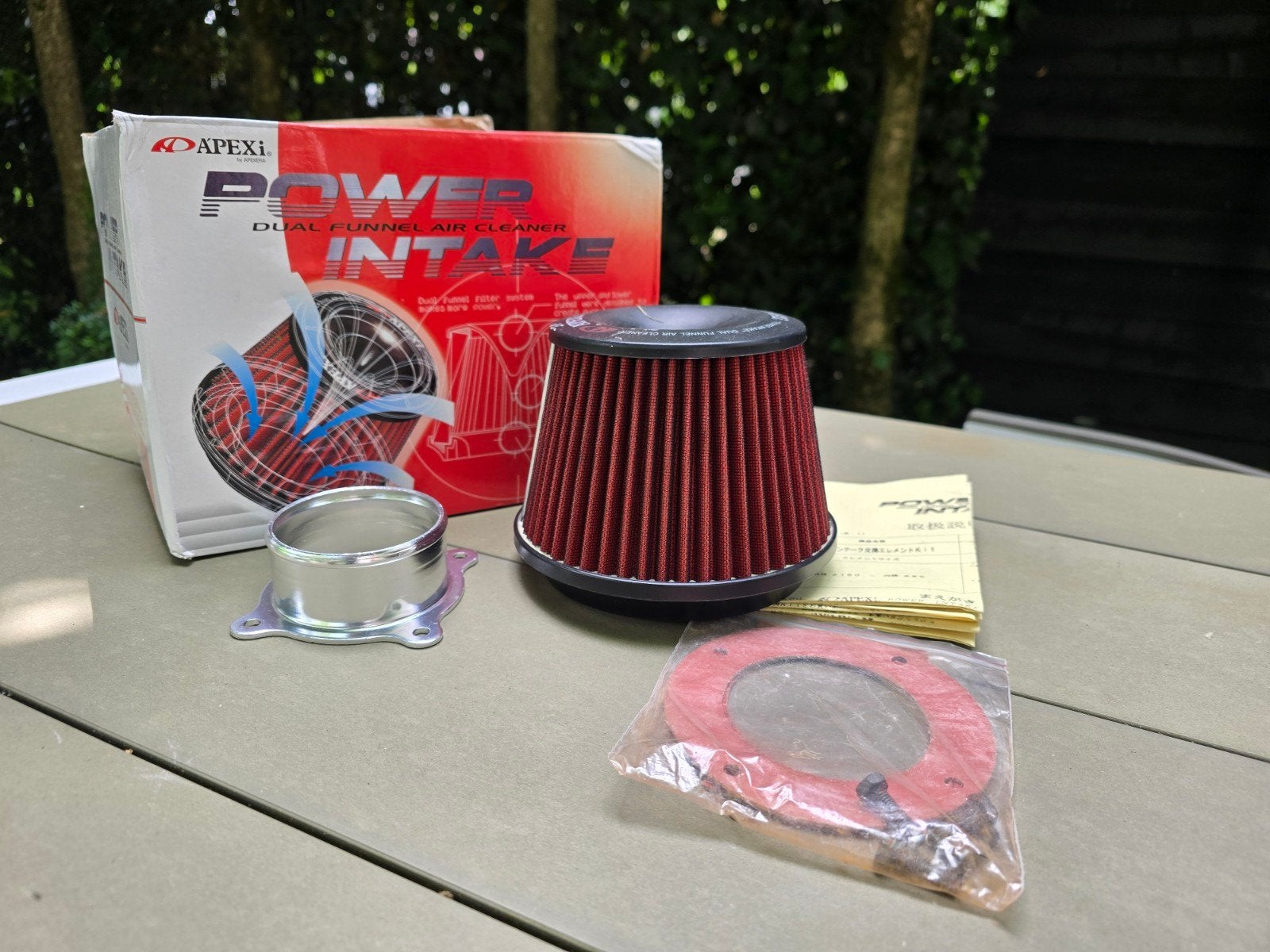 APEXi Power Intake Dual Funnel Luchtfilter, Ophalen of Verzenden, Nieuw, Universele onderdelen