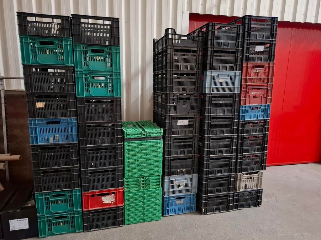 Stapelkratten, Ophalen, Gebruikt, 40 tot 60 cm, Opvouwbaar