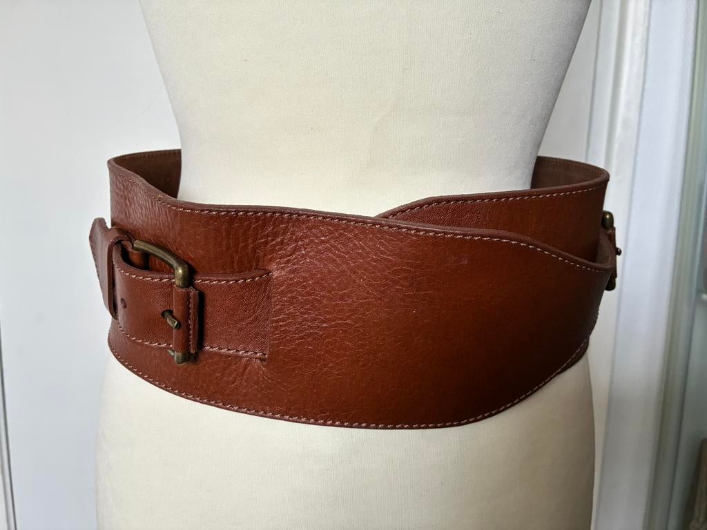 ERNY VAN REIJMERSDAL NIEUWE bruine riem, Echt leder, Nieuw, Heupriem, Ophalen of Verzenden