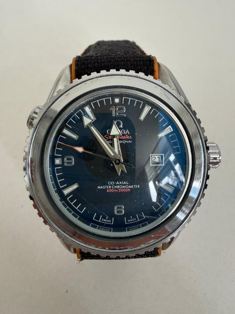 Vintage Omega Seamaster horloge, Gebruikt, Polshorloge, Overige materialen, Ophalen of Verzenden