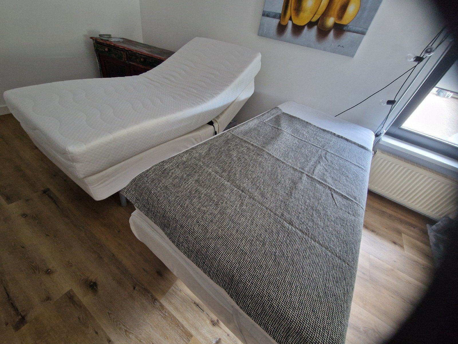 boxspring met nieuwe matras