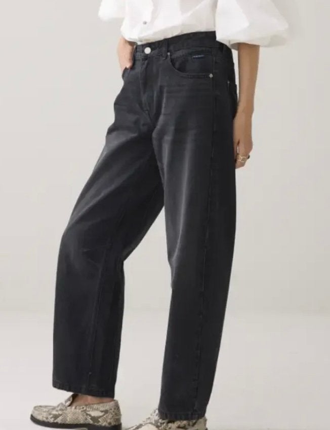 Summum blue daze cocoon fit black jeans 36, Verzenden, Nieuw, Zwart, W28 - W29 (confectie 36)