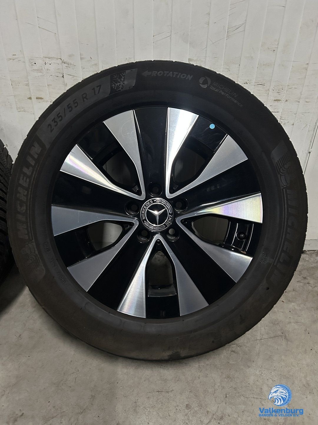 7-8mm! Originele Mercedes Vito V-klasse W447 EQV TPMS 17 inc, -, -, Banden en Velgen, 17 inch