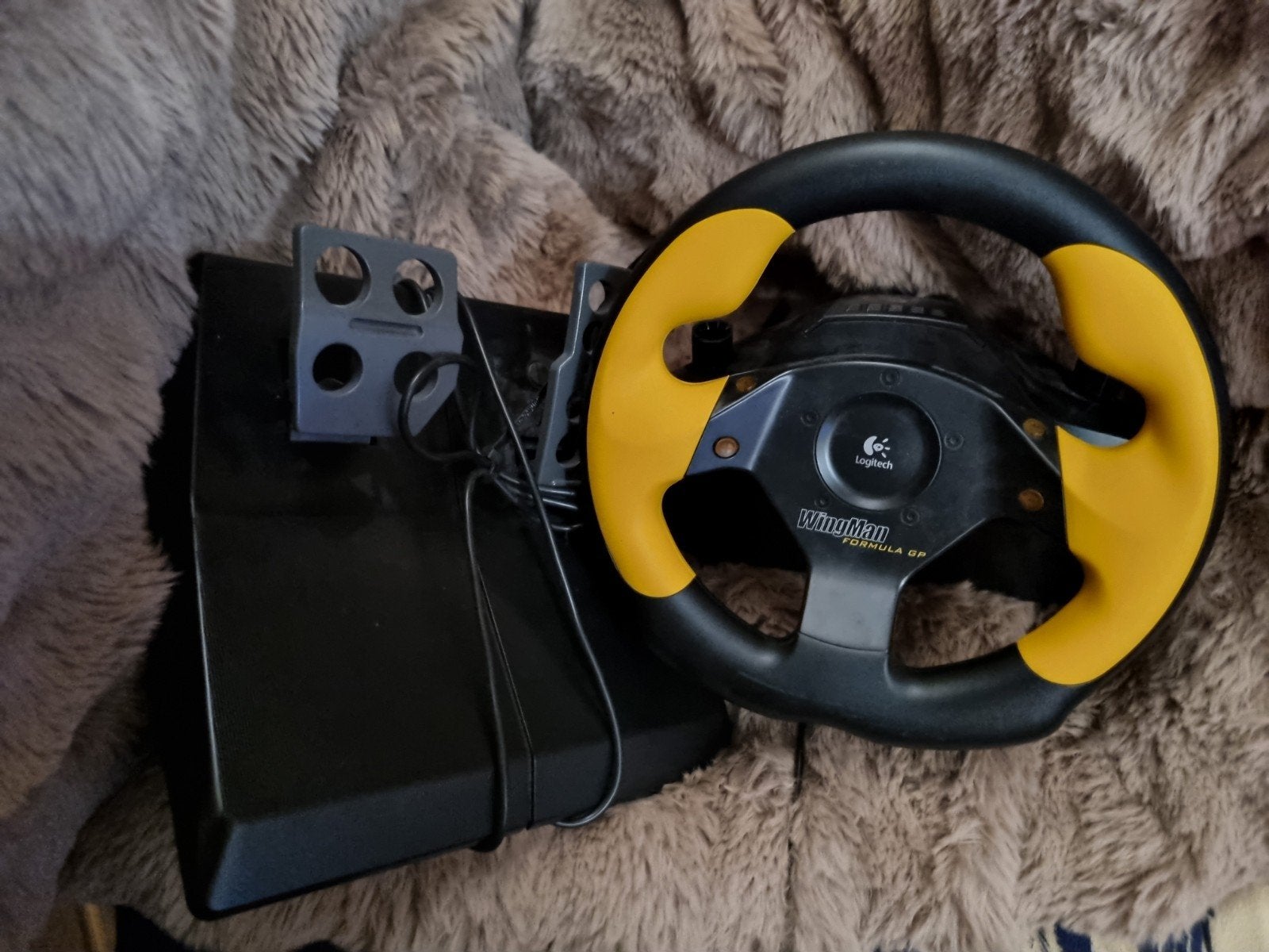 Logitech WingMan Formula GP Racestuur met Pedalen, Spelcomputers en Games, Ophalen