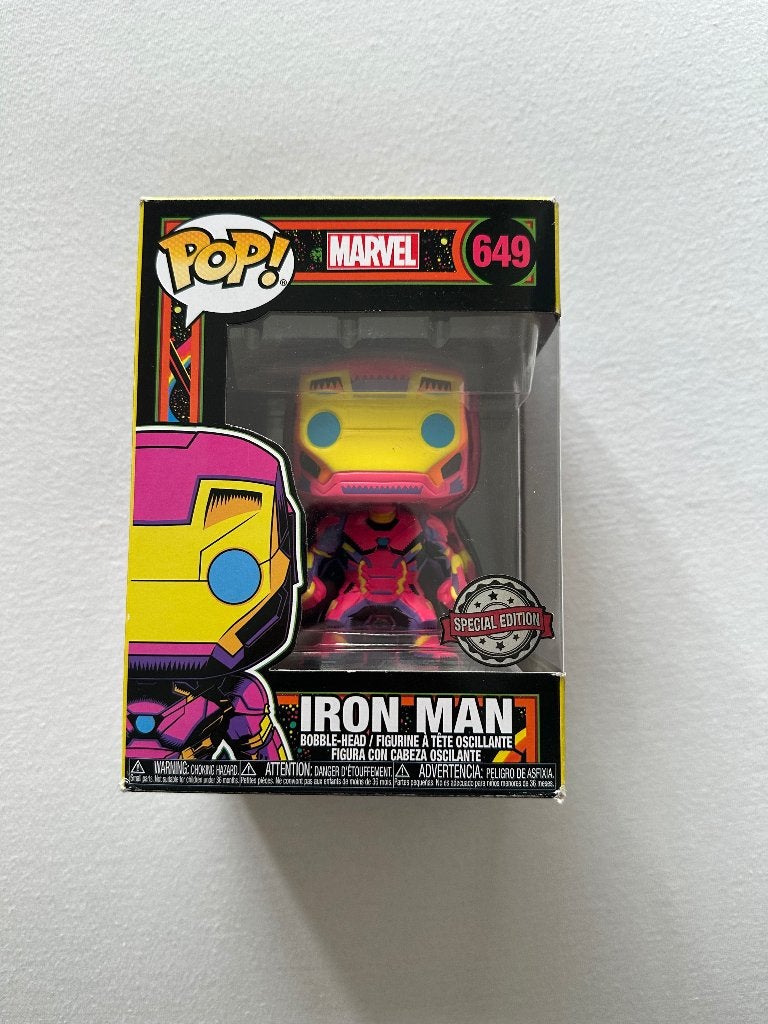 Funko pop Iron Man, Ophalen of Verzenden, Zo goed als nieuw