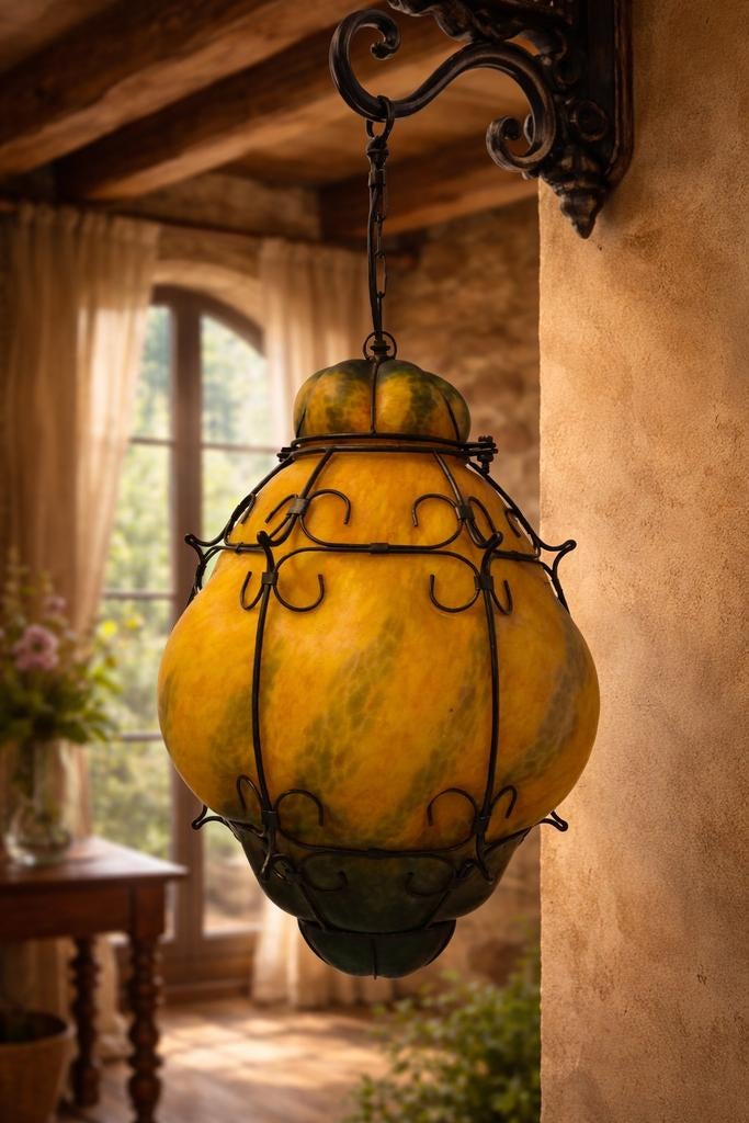 Vintage Venitiaanse Murano  lamp, Ophalen