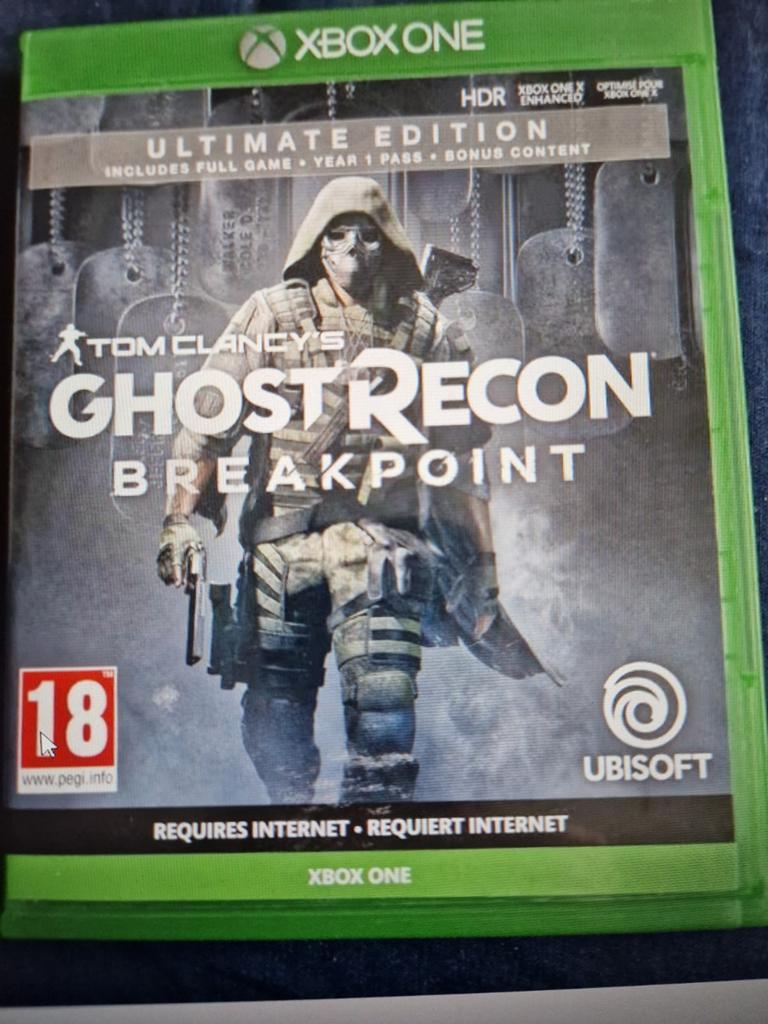 Ghost Recon Breakpoint Ultimate Edition Xbox One (18+), Online, Gebruikt, Shooter, Ophalen of Verzenden