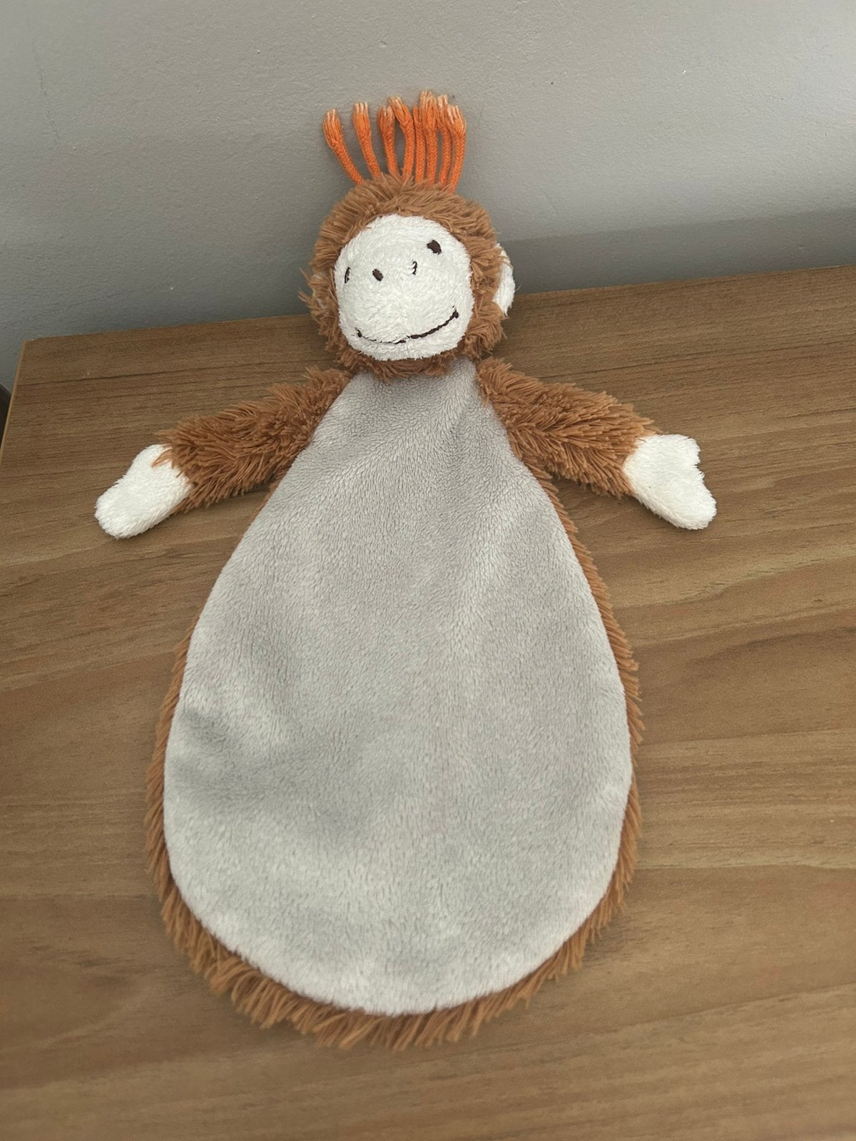 Blokker knuffeldoekje aap aapje knuffeldoek knuffel, Verzenden, Zo goed als nieuw, Overige typen
