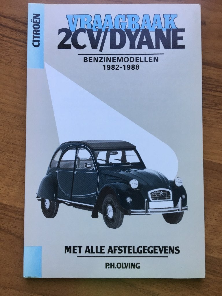 Vraagbaak Citroen 2CV, Citroen Dyane, Acadiane 1982-88 mooi!, Ophalen of Verzenden