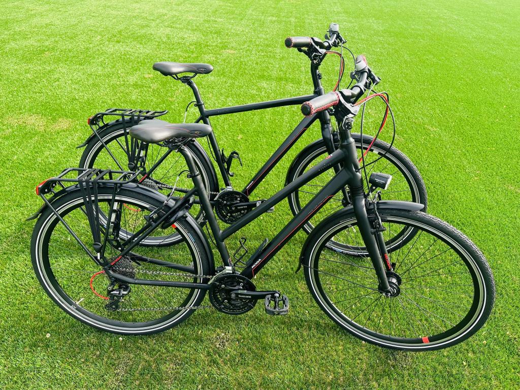 Set Koga 2.1 toerfietsen Damesfiets 50cm Herenfiets 54cm ✅, Niet ingevuld, 28 inch, Velgrem, Niet ingevuld