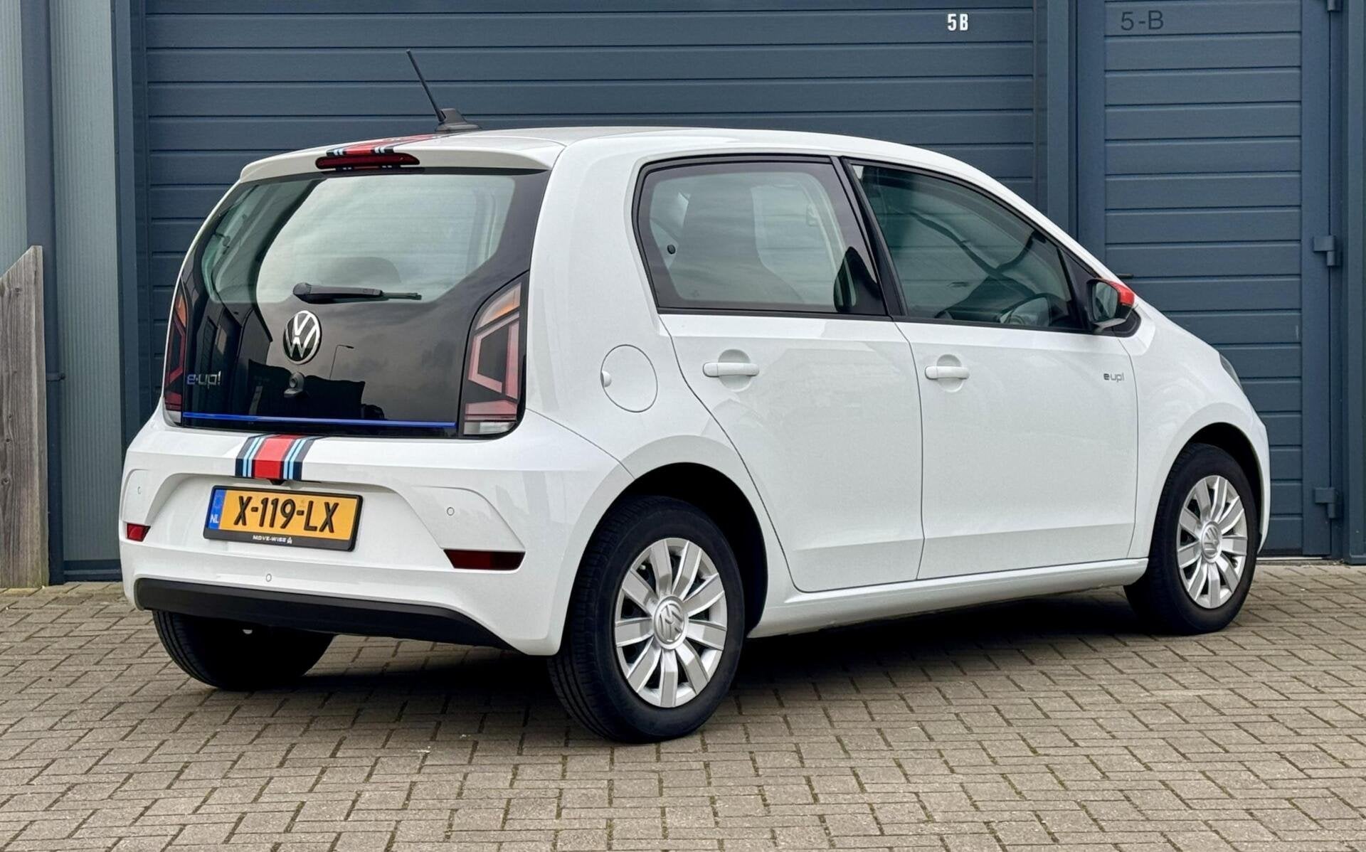 Volkswagen e-Up! | Nieuwe Model | 100% Elektrisch | LAGE KM, Auto's, Stof, Automatische klimaatregeling, 260 km, Wit