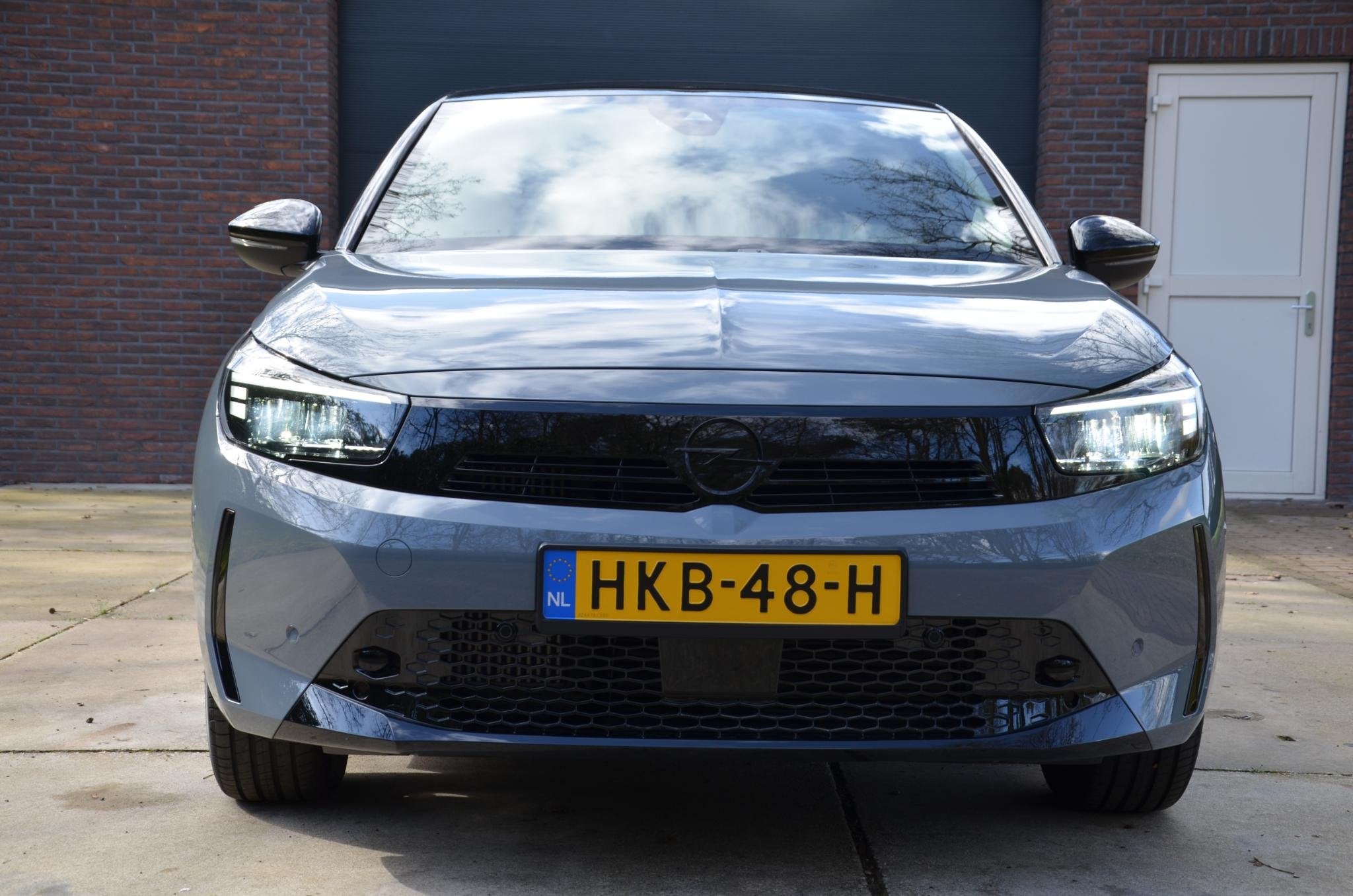 Opel Corsa 1.2 Turbo GS Navigatiesysteem full map/Pdc/Ecc/St, Voorwielaandrijving, Stof, Gebruikt, Euro 6