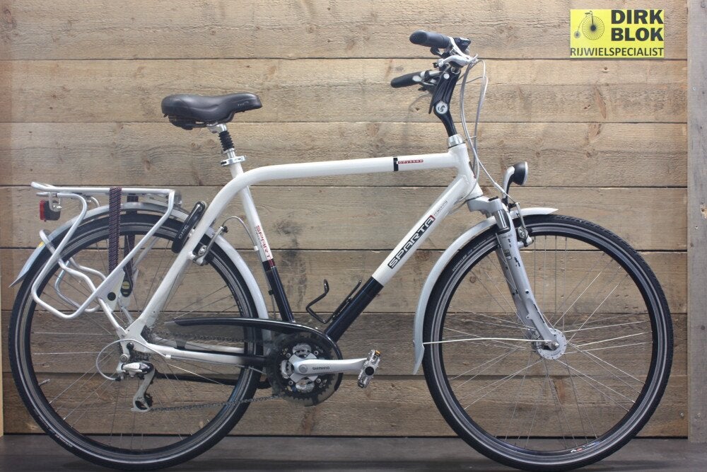 Sparta Odyssey sportfiets H58 24v wit met 3 mnd garantie