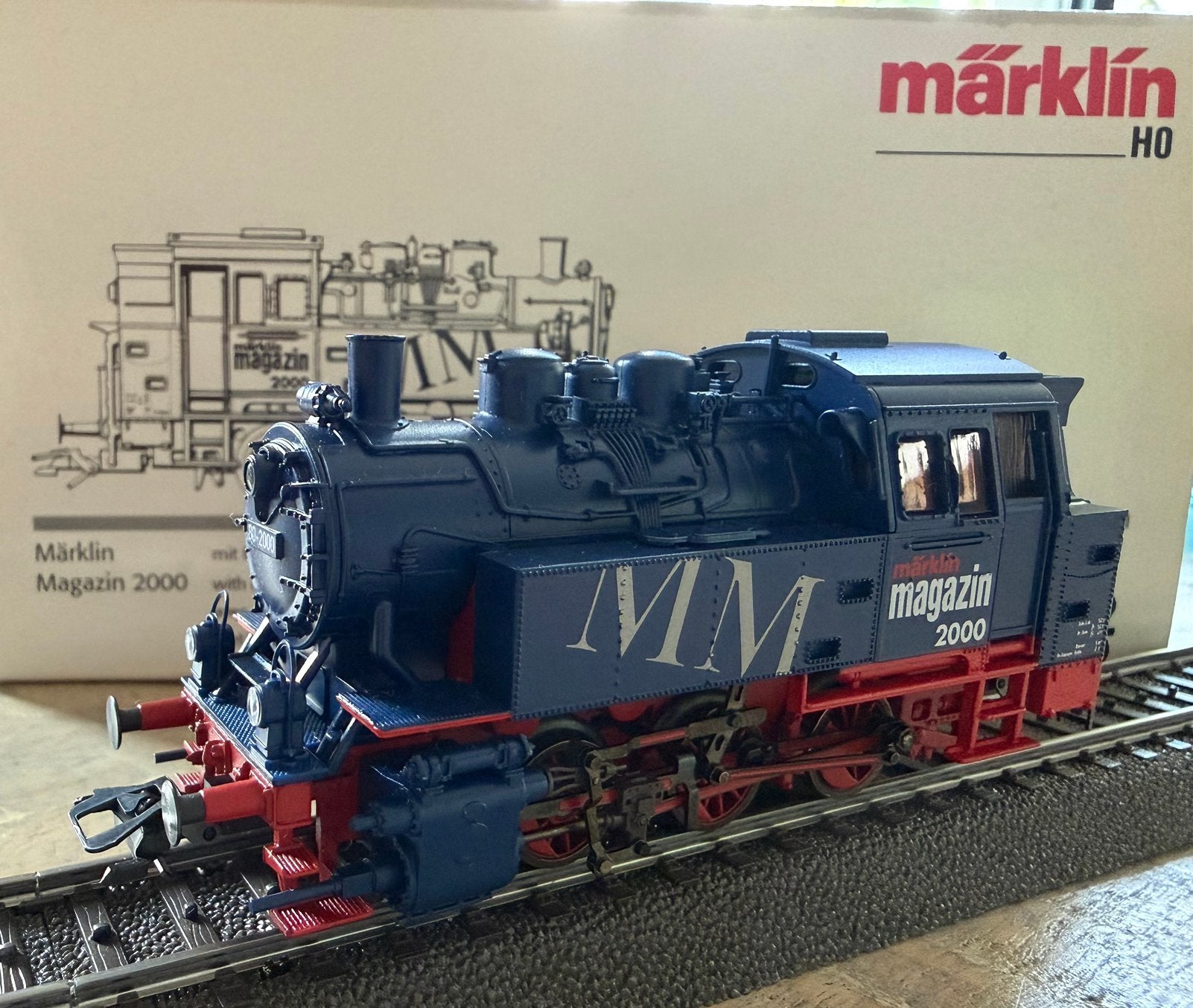 Märklin HO 33042 BR80 met Uhlenbrock DCC decoder, Wisselstroom, Locomotief, Ophalen of Verzenden, Zo goed als nieuw