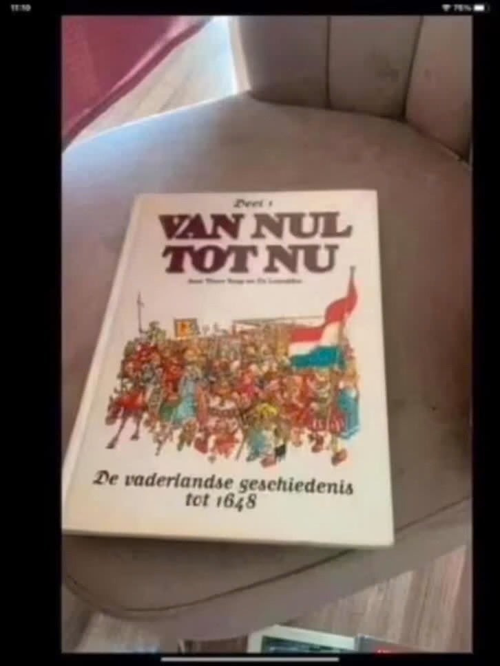 Van Nul Tot Nu - De vaderlandse geschiedenis tot 1648, Boeken, Eén stripboek, Ophalen of Verzenden, Zo goed als nieuw, Jan van der Beek