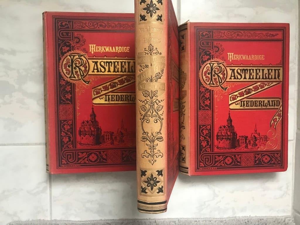 Merkwaardige kasteelen in Nederland, Van Lennep, 1883, 3 dln, Ophalen of Verzenden, Jacob van Lennep