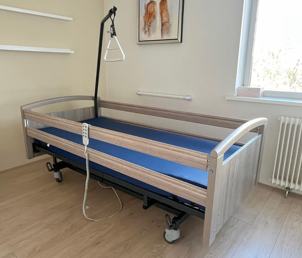 Hoog-laagbed, Evermore, vergrijst Eiken, incl. bedpapegaai, Diversen, Ophalen, Zo goed als nieuw