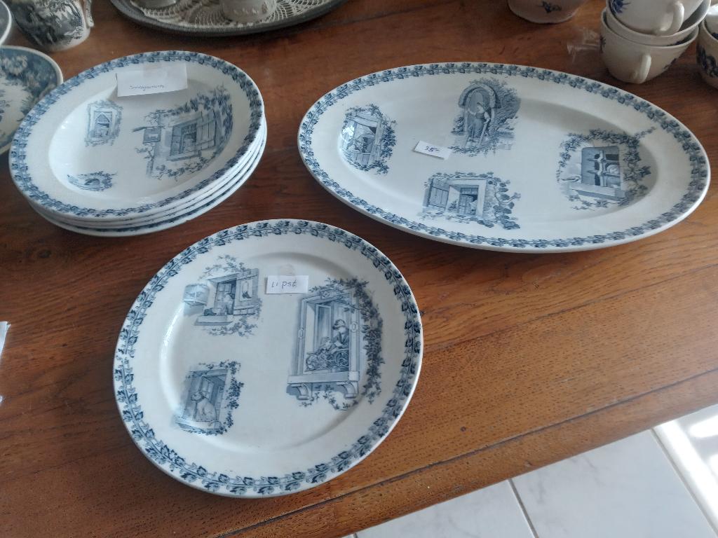 serviesdelen TERRE DE FER BERANGER, Antiek en Kunst, Ophalen of Verzenden