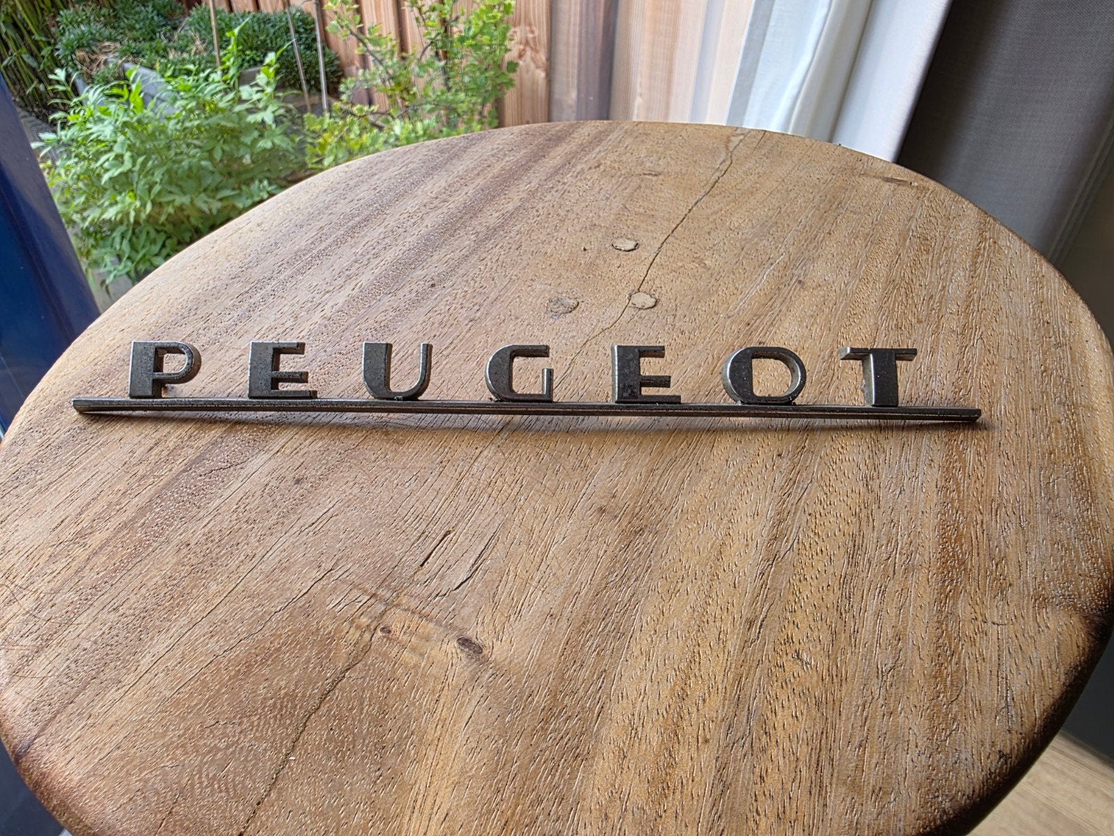 Vintage Peugeot Embleem - Zeldzaam FABI 1 Model, Ophalen of Verzenden, Gebruikt, Voor, Peugeot