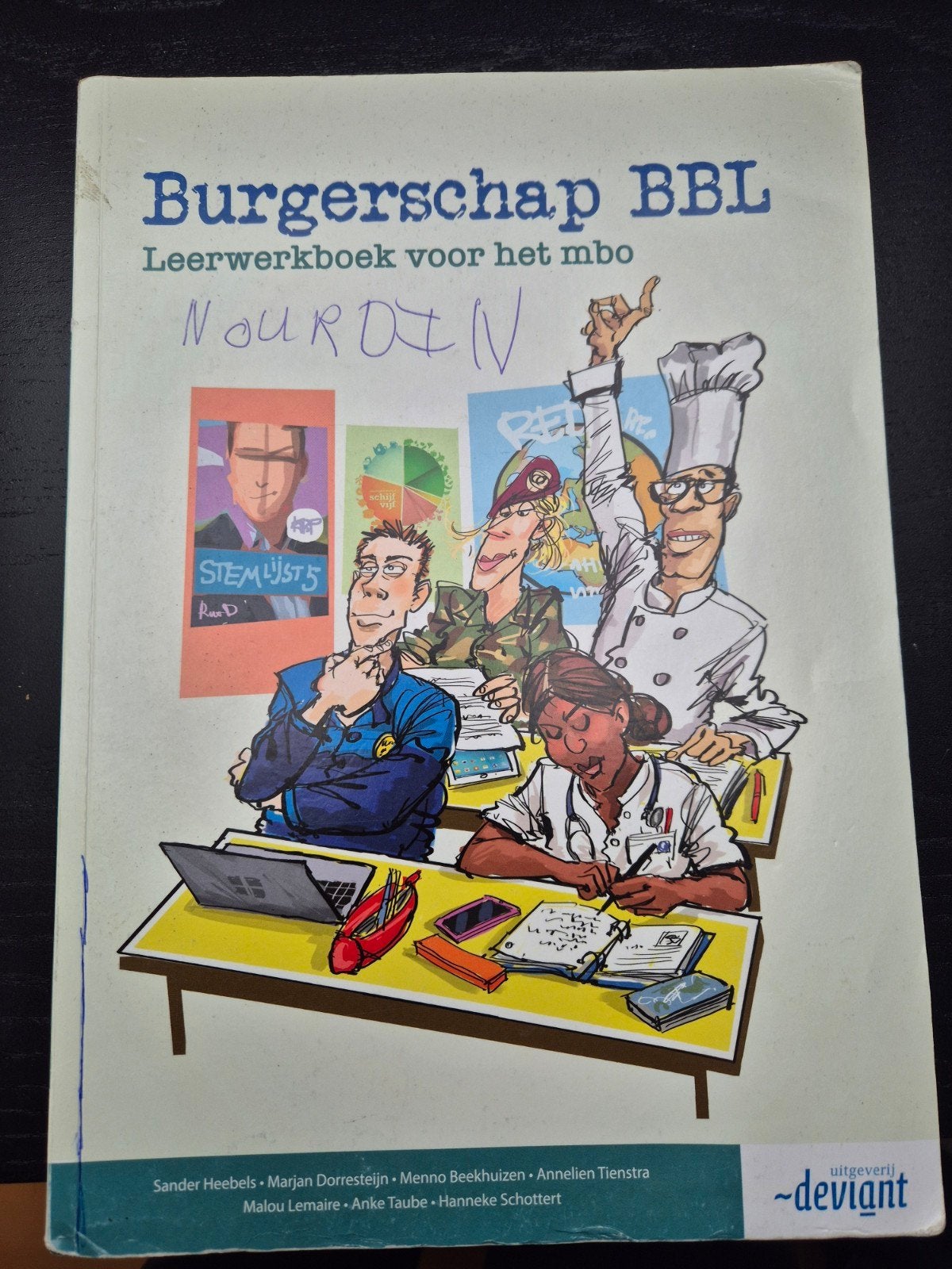 Burgerschap BBL Leerwerkboek, Ophalen of Verzenden, Gamma, Gelezen, MBO