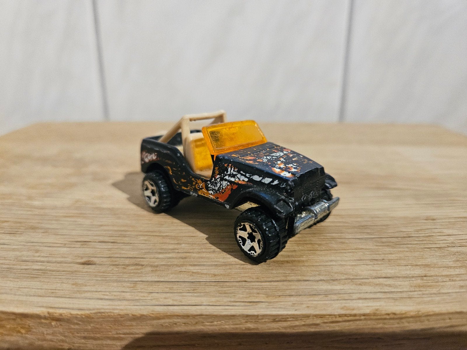 Hotwheels Hot Wheels JEEP Wrangler Zwart, Ophalen of Verzenden, Auto