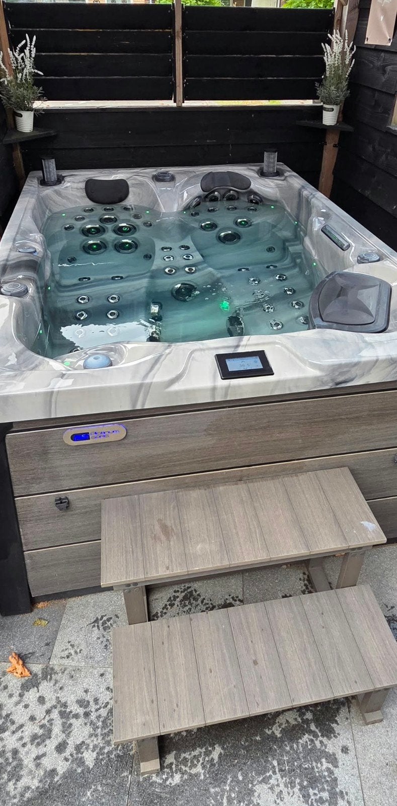 Platinum Spa's Topaz Jacuzzi - Full Options, Tuin en Terras, Ophalen, Zo goed als nieuw, Afdekzeil, Vast